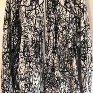 lululemon ‘Nesting Black Bird Ghost’ Scuba Hoodie